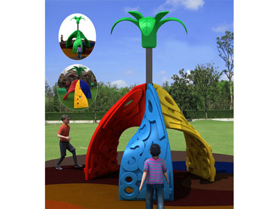 Cheap Plastic Climbing Structure for Toddlers ODCS-022